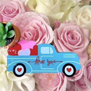 COPY - Valentine’s Day blue truck sign